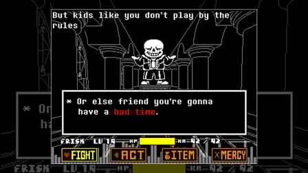 Undertale Stronger than You - Screenshot 2