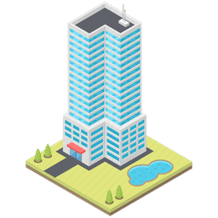 Skyscraper construction and management simulator