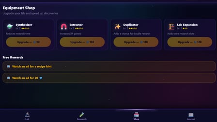 Chem Lab: Chemical Discovery Game - Screenshot 2