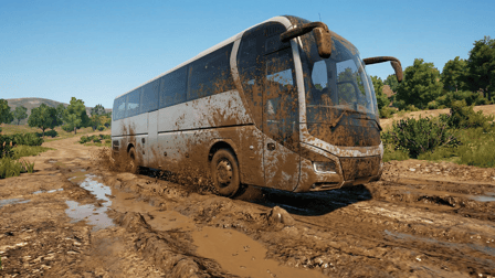 Dirt Bus Simulation Game