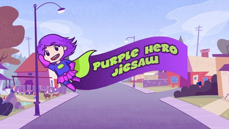 Purple Hero Jigsaw