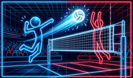 Stickboy Volleyball