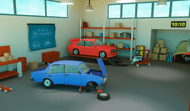 Retro Garage - Car Mechanic