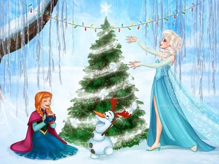 Olaf Christmas Jigsaw Puzzle