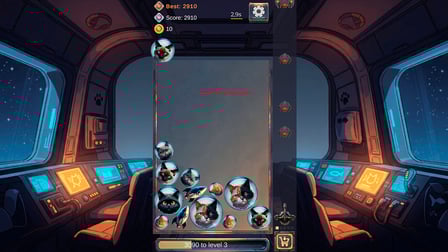 Merge Cosmocats - Defend the Tower - Screenshot 1