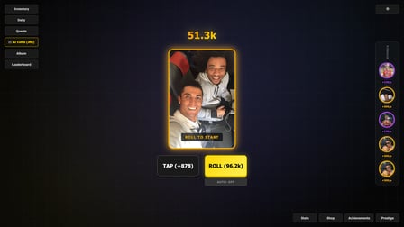 Ronaldo RNG: Card Collection - Screenshot 1