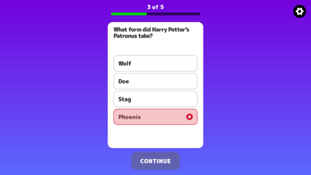 Patronus Quiz - Screenshot 3