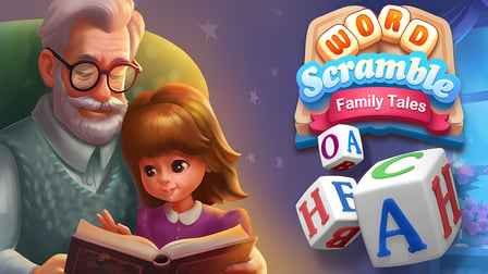 Word Scramble - Family Tales