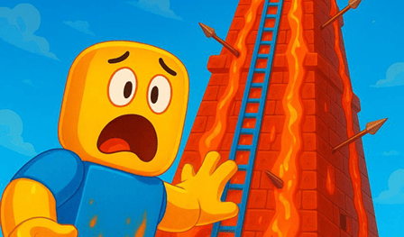 Obby: Climb a tall tower