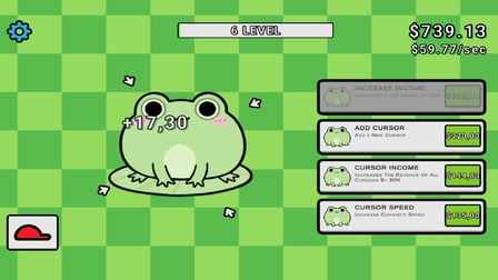 Froggy Clicker - Screenshot 1