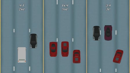 Racing traffic: Oncoming - Screenshot 2