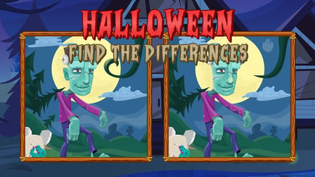 Halloween Find the Differences