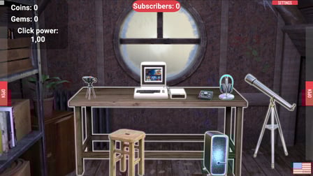 Blogger: Road To Million - Screenshot 1