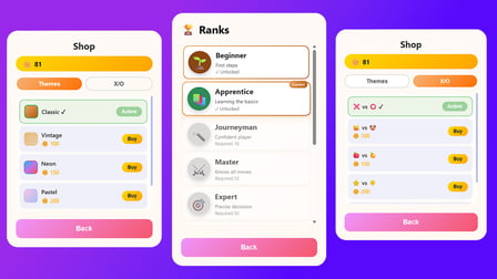 Tic Tac Toe: EMOJI - Screenshot 2