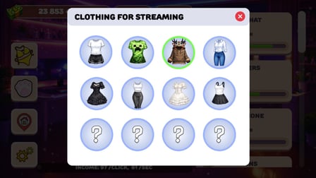 Only Taps! Streamer Clicker Simulator - Screenshot 2