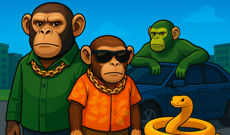 Wild Pon. Monkey City
