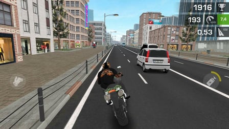 Moto Traffic Racing 3D - Screenshot 2
