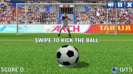 Penalty Strike - Screenshot 1