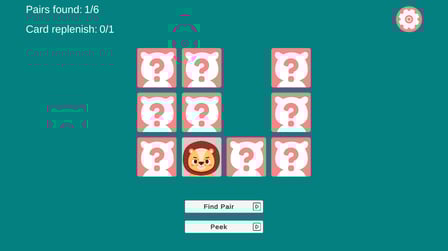 Little Animals: Find a Pair by Memory - Screenshot 2