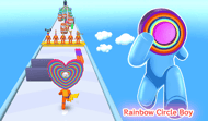 Rainbow Circle Boy