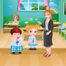 Baby Hazel School Hygiene