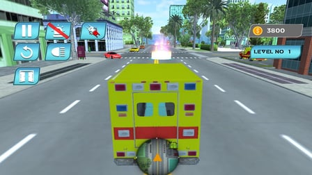 Emergency Ambulance Driving Game - Screenshot 1