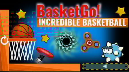 Orange Ball: BasketGo Puzzle