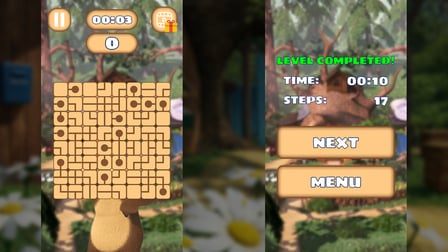 Put the puzzles together with Masha! - Screenshot 3