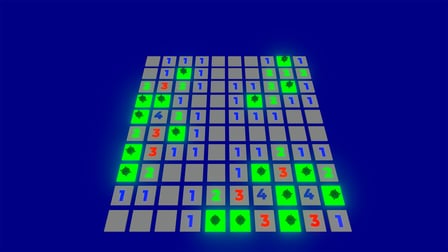 Minesweeper 3D: Neon - Screenshot 2