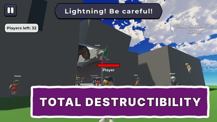 Surviving disasters Obby - Screenshot 3