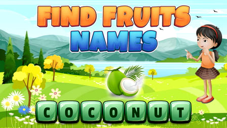 Find Fruits Names