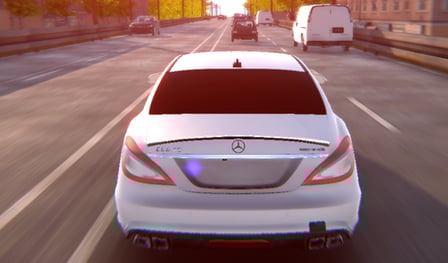 Mercedes и Bmw - Hustle on the road