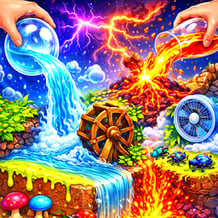 Infinite Sandbox: World of Living Reactions