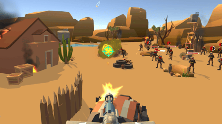 Aerial Combat Battlefield - Screenshot 2