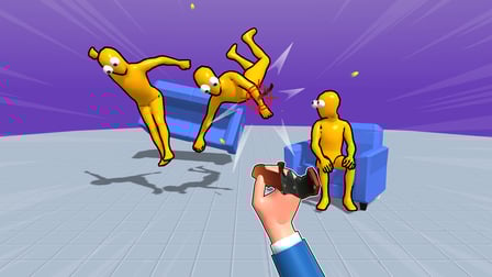 Ninja vs Ragdolls: Sharp Knife Throw! - Screenshot 4