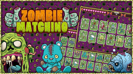 Zombie Card Games : Matching Card