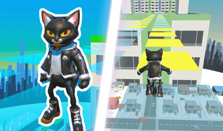 Obby the Cat in the Squid Game