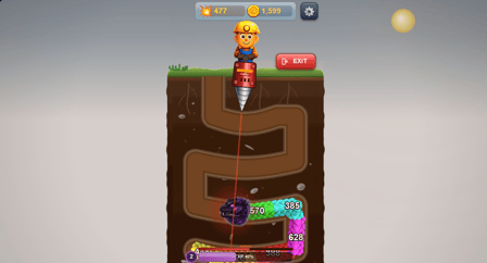 Drill the Snake - Screenshot 3