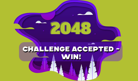 2048: challenge accepted - win!