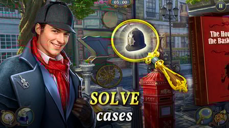 Sherlock: Hidden Objects and Match-3 Puzzles - Screenshot 1