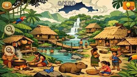 Where's the cat? Find 100 cats! - Screenshot 8