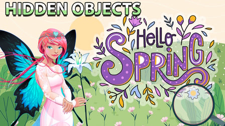 Hidden Objects Hello Spring