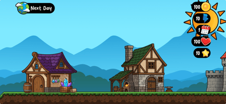 Revalia: Castle Manager RPG - Screenshot 1