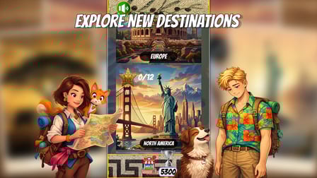 Travel Puzzle: Collect Postcard - Screenshot 5
