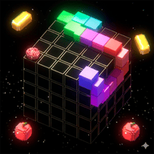 Snake cube 3d