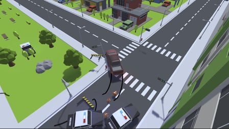 Burnount chase - Screenshot 1