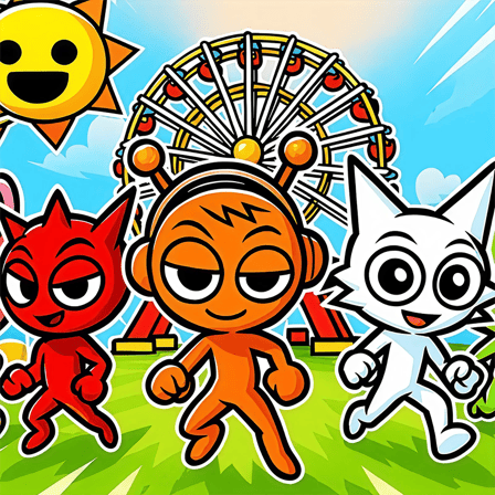 Sprunki World Online RP - Play with Friends!