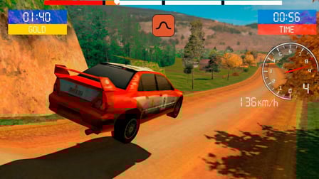 Old School Rally - Screenshot 1