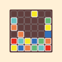 Different colors in a row: Colors in sequence