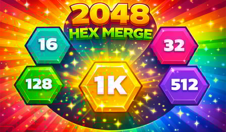 2048 Hex Merge
